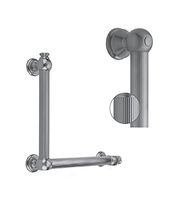 Jaclo G33-16H-32W-RH-PB Contempo Luxury Grab Bar, Polished Nickel