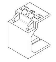 1116412-1 - TE Connectivity SL Series Multimedia Insert Blank, Almond, Pack of 35