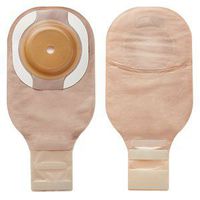 Premier 1-Piece Soft Convex Drainable Pouch Cut-to-Fit 2-1/8" with Filter and Flextend Skin Barrier, Ultra Clear