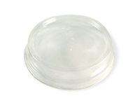 World Centric's 100% Biodegradable, 100% Compostable PLA LID for- 4-9 Ounce Corn PLA Souffle and Cold Cups (Package of 400)