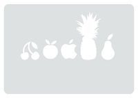 Macbook Fruits Apple MacBook Decal, Fits 11"/13" Air and 13"/15"/17" MacBooks