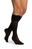 SIGVARIS Women's Sheer Fashion 120 Closed Toe Calf Compression Hose 15-20mmHg