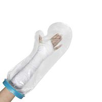 Lesme Kids Cast Covers Arm Waterproof Cast Protector Arm Child for Broken Arm Cast, Wrist & Hand Wound, Burn, Surgery-Kids Lower Arm, Clear