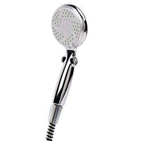 Carex Ultimate Shower Massager Handheld Shower with 5 Spray Settings, Convenient Pause Function and Extra Long 84" Flexible Hose - WaterSense Certified Handheld Shower Head - Chrome