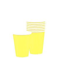 9 Oz Paper Cups | 20ct (Light Yellow)