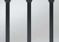 Estate 26" Square Baluster, Black, 100 Pk. (Deckorators 158469)