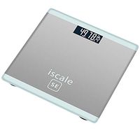 Lyqqqq Electronic Scales Mini Electronic Scales Weighing Household Adult Health Weighing Electronic Weighing Body Scales Weight Meter (Color : Gray)