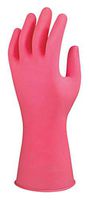 Chemical Resistant Gloves, Natural Rubber, 8-1/2, 13"L