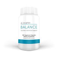 Dr. Brighten Balance - Women's Hormone Support Dietary Supplement Harmonizes Sex Hormones, Improves Common Hormone Related Issues B Vitamins, antioxidants, Herbs