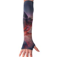 Mipu Shangmao Red Lightning Pegasus Anti-UV Sleeves Gloves Sun Protection Sports Protective Sleeves