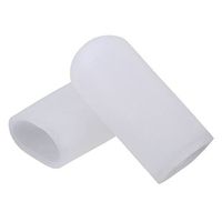 1 Pair Silicone Toe Protective Cover Toe Cushions Foot Protection Pads Toe Protector for Ballet Shoes High Heels Open-toed