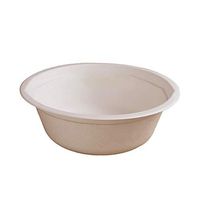 BENBOR zdfYYkzdf 50Pcs Disposable Bowl for Restaurant Kitchen Hot Cold Use Soup Bowl Container Biodegradable Dinnerware for Outdoor White 220ml