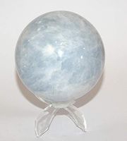 Blue Calcite Quality Crystal Sphere Large 4" Size 1.45 Kilo