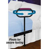 Bed Safety Rail Pivots for Secure Footing