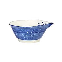 Bowl Bowl Cat Shape Bowl Small Soup Bowl Fruit Salad Bowl Noodle Bowl Cartoon Rice Bowl Ceramics Household Tableware 3.5 Inches Household tableware, retro bowl (Color : Blue)