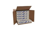 Stout by Envision Absorbent Wiping Towels, 13"x13", 1000 Towels Per Case (5 Pks of 200), Heavy-Duty, Unique Multi-ply Design, Nylon Scrim