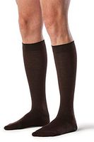 SIGVARIS Men’s All-Season Merino Wool 192 Knee-High Compression Socks 15-20mmHg