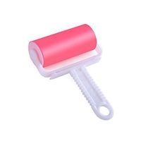 Clothing Sticky hair roller Sticky Hair, Reusable Pet Hair Remover, Washable Cotton Roll With Handle and Lid Sticky paper