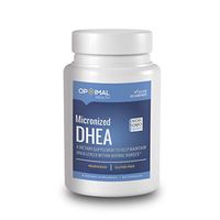 Optimal DHEA (Dehydroepiandrosterone) 25mg | Micronized for Increased Absorption | Natural Hormone Balance, Healthy Aging Support Supplement for Men & Women | Energy, Metabolism, Muscle Mass, Libido