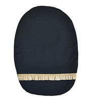 Stretchy Deodorizing Ostomy Pouch Cover (Black - Frill, F)