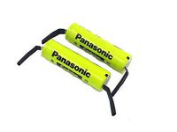 Panasonic/Sanyo NiCd AA Flat Top Battery with Solder tabs - 2 Pcs