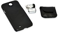 Apexel 60X Jewellery Mini Microscope with LED Light UV Light/ Back Case for Samsung Galaxy S4 I9500
