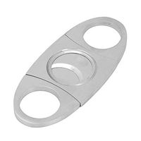 HEEPDD Cigar Cutter Guillotine, Stainless Steel Double Blade Cigar Clippers Portable Pocket Cigar Cutter Scissors Tool