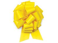 Matte DAFFODIL 5.5" Pull Bows20 loops- 100% Polypropylene (3 unit, 50 pack per unit.)
