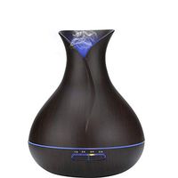 🍃 YOOMALL Aromatherapy Essential Oil Diffuser 400ml Ultrasonic Cool Mist Humidifier with 7 Color LED Lights 4 Timer Setting Auto Shut Off