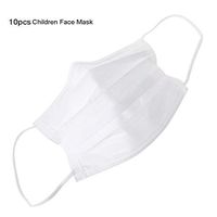 10pcs Dustproof 3-Layers Disposable Face Mǎsk for Kids Child Girl Boy Mouth Mǎsk