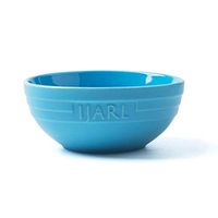 AXZHYX Bowl Ceramic Bowl Fruit Salad Plate Pasta Soup Tray Dark Blue Tableware 15x6.5cm/17.5x7.5cm Hotel Tableware Home Noodles Boiled Fish Soup Bowl (Color : L)