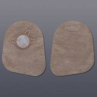 New Image Filtered Ostomy Pouch Two-Piece System 9 Inch Length Closed End, 18372 - Pack of 60