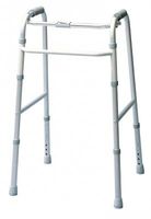 GF Health 613070A Single Release Folding Walkers, Standard Rubberized PVC Grip, Adult (Pack of 4)