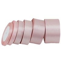 (25 Yards/roll) Light Pink Single Face Satin Ribbon Gift Wrapping Christmas Ribbons,20mm