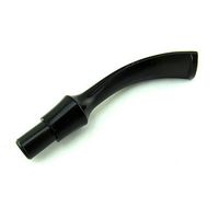 OLD FOX DIY Pipe Stem Replacement Bent Round Saddle Mouthpiece for Tobacco Pipe Fit 9mm Carbon Filters BE0013