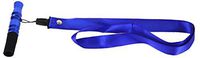 Nerien 2 Pcs Reusable Mouthpiece for Hose Metal Mouth Tips Holder with Lanyard (Blue)