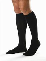 JOBST for Men Knee High Closed Toe Compression Stockings,, Extra Firm Legware for All Day Comfort for Males, with Odor Control Technology, Compression Class- 15-20