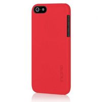 Incipio iPhone 5s Ultra Thin Case, [Feather] Snap-On Shockproof Slim Case fits iPhone 5, iPhone 5s, and iPhone SE - Retail Packaging - Red