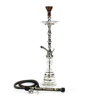 Khalil Maamoon 36" 1 Hose Hookah Shisha Glass Combo Kit Complete Set Big Large Tall Shamdan 2084