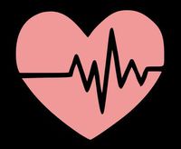 Home Grown Claremore Hearbeat - Vinyl Decal Sticker - Multiple Colors (Pink)