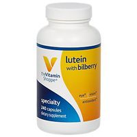 Lutein with Bilberry 240 Capsules by The Vitamin Shoppe