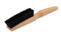Redecker Boar-Bristle Clothes Brush with Oiled Beechwood Handle, Natural Lint Remover and Garment Care Brush, 10 inches, Made in Germany