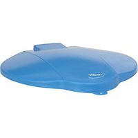 Vikan 56873 Sp-On Pail Lid, 3 gal, Blue
