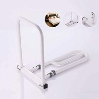 YxnGu Bed Rail - Support bar Assist Handle - Height Adjustable Hospital Bedside Grab Bar for Elderly,Adults & Children