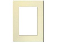 PA Framing, Single Mat, 9 x 12 inches Frame for 6 x 9 inches Photo Art Size - Cream Core/Ivory   