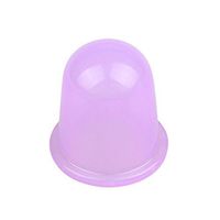 Sttech1 Soft Anti Cellulite Cup, Silicone Vacuum Massage Therapy Suction Cupping Cups Set for Cellulite Remover & Body Massage Treatment (Purple)