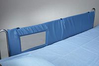 Vinyl Bed Rail Pads with Windows 15" X 1" X 72"
