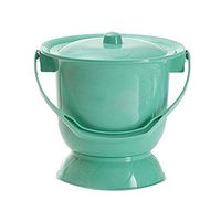 Plastic 痰盂 Old Man Potty Potty Pot Pot Urinal Pot Urine Bucket Male and Female Portable Household Barrel Lid Plastic Bucket (Color : Green)
