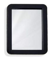 5 1/4 x 6 7/8 Inch Magnetic Locker Mirror - Real Glass