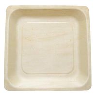 StarLi Wooden cutlery and plates (Wooden Plates 9' 25pcs)